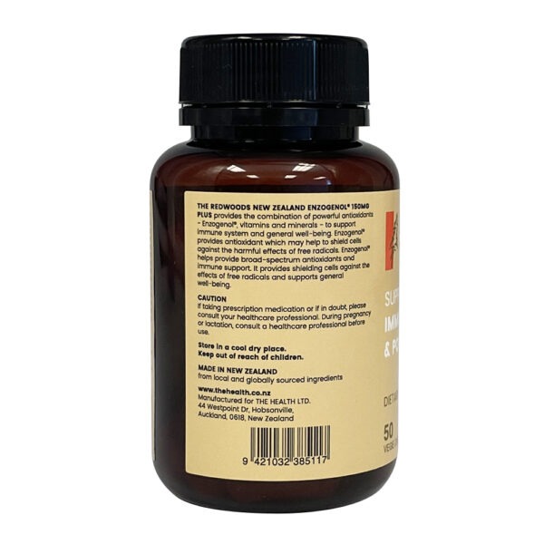 The Redwoods Enzogenol 150mg Plus 50Caps - Image 3