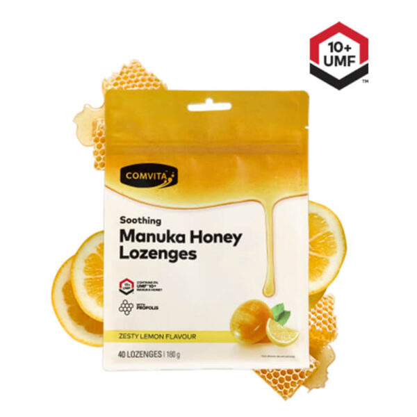 Comvita Manuka Lozenges Lemon 40S