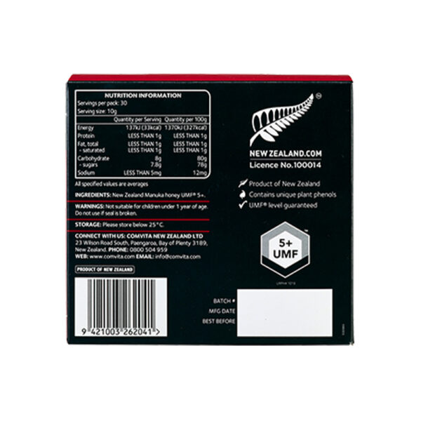 Comvita Manuka Honey On The Go UMF 5+ 30Sachets - Image 2