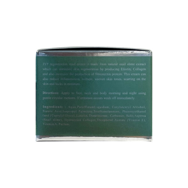 JYP Snail Regeneration Cream 100G - Image 3