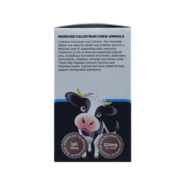 Morever Colostrum Chew Animals 120Tabs - Image 3