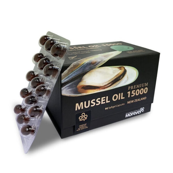 Morever Mussel Oil 15000 90Caps - Image 2