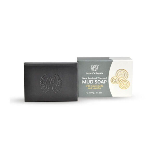 Natures Beauty Rotorua Thermal Mud Goats Milk Soap 100G