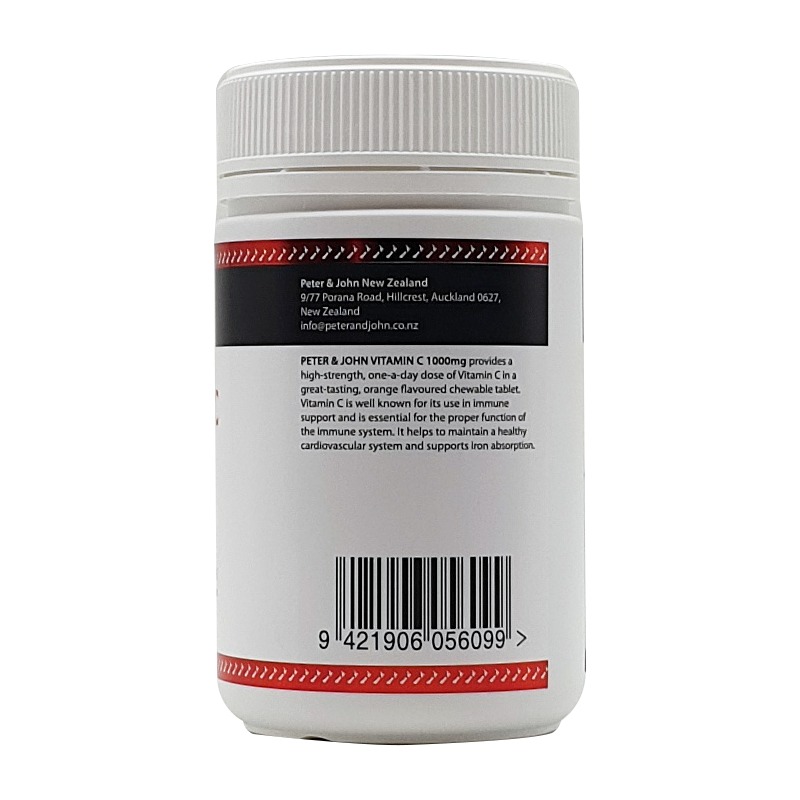 Peter&John Vitamin C 1000mg 120Tabs - Image 3