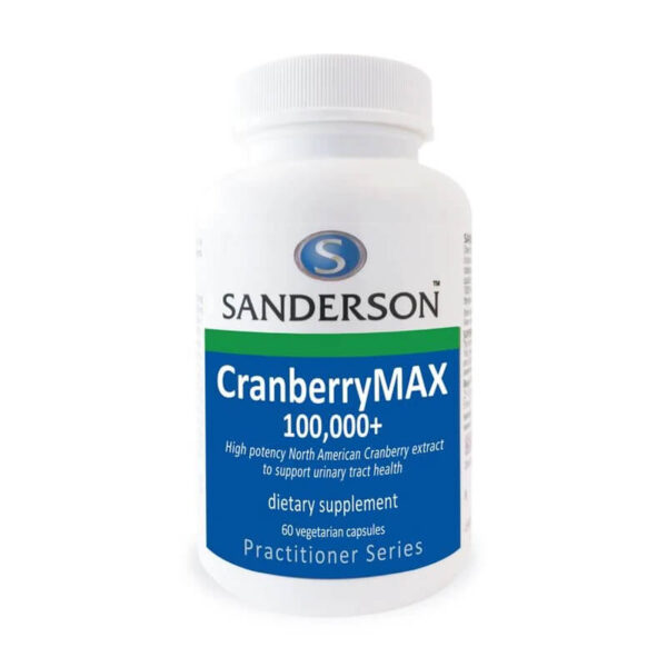 Sanderson Cranberry Max 100000+ 60Caps