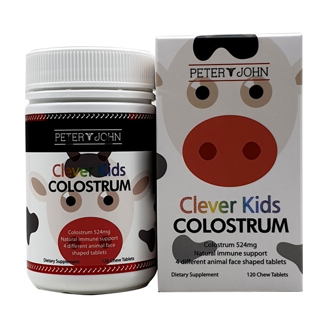 Peter&John Clever Kids Colostrum 120Tabs
