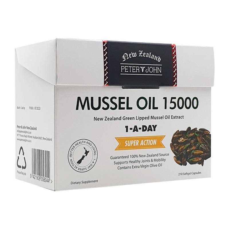 Peter&John Mussel Oil 15000 210Caps