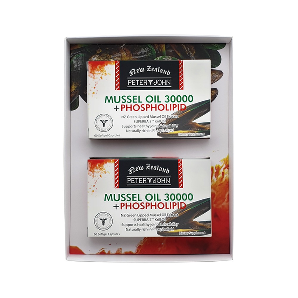 Peter&John Mussel 30000 + Red Krill Oil 120Caps