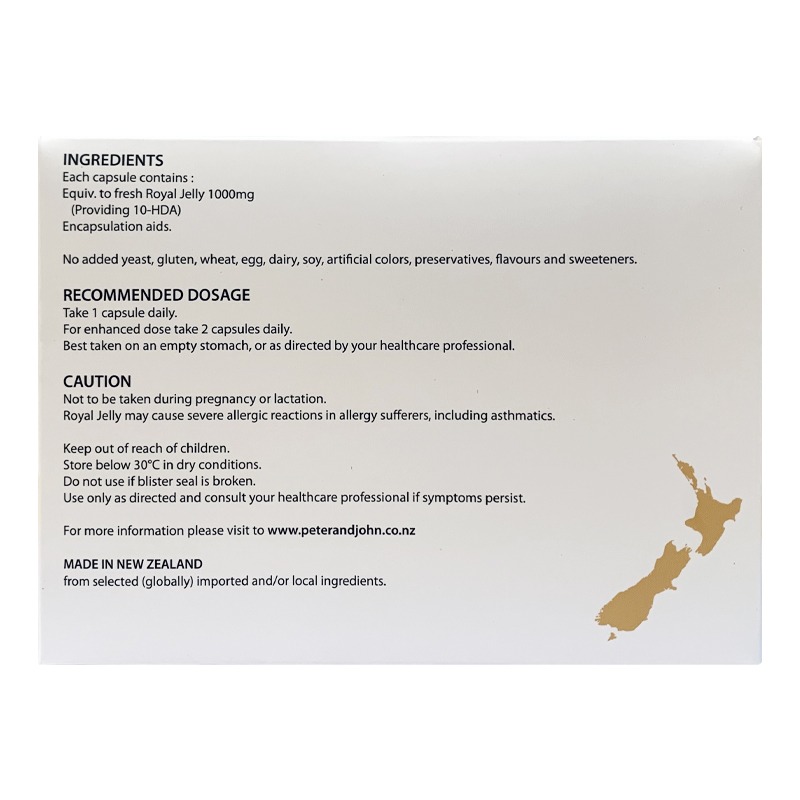 Peter&John Royal Jelly 200Caps - Image 3