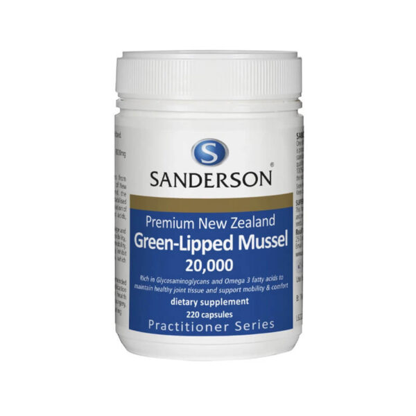 Sanderson Green Lipped Mussel 20000 220Caps