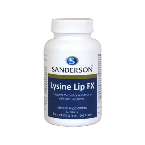 Sanderson Lysine Lip FX 60Tabs