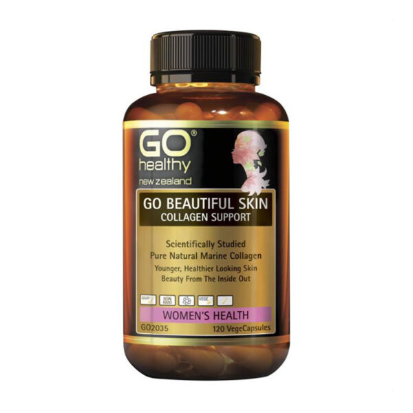 GO HEALTHY BEAUTIFUL SKIN COLLAGEN SUPPORT 120CAPS