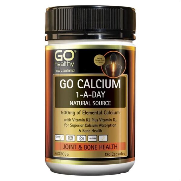 GO HEALTHY CALCIUM 1 A DAY 120CAPS