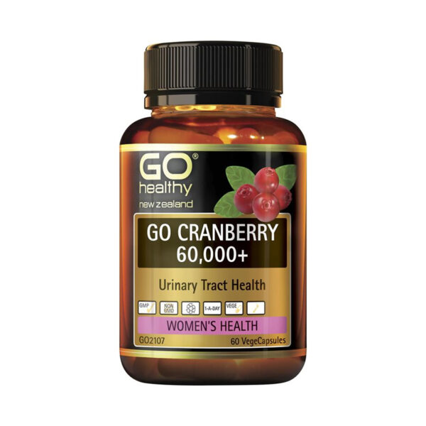 GO HEALTHY CRANBERRY 60000MG 60CAPS