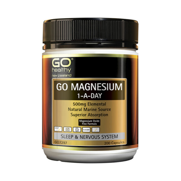 GO HEALTHY MAGNESIUM 1 A DAY 200CAPS