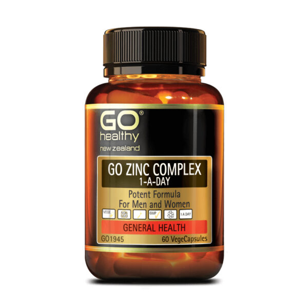 GO HEALTHY ZINC COMPLEX 60CAPS