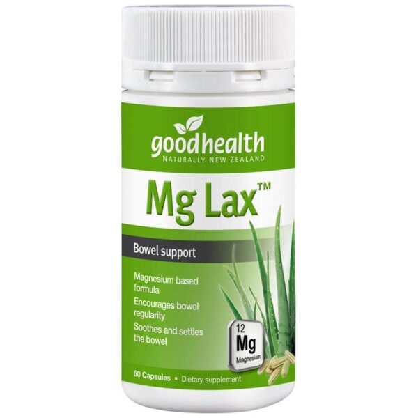 GOOD HEALTH MG LAX 60CAPS