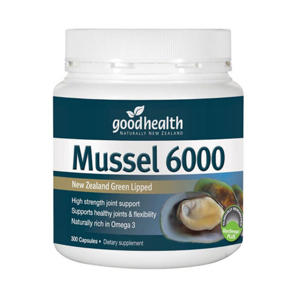 GOOD HEALTH MUSSEL 6000 300CAPS
