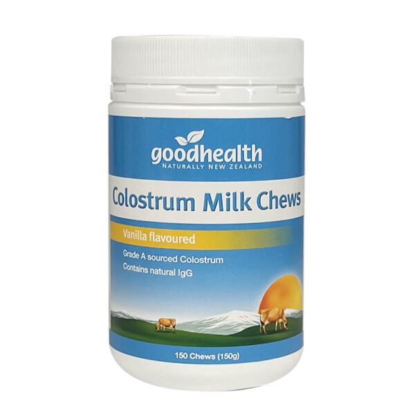 GOOD HEALTH COLOSTRUM CHEWS VANILLA 150TABS
