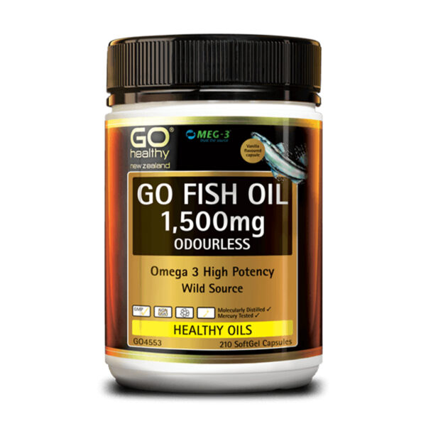 GO HEALTHY FISH OIL 1500MG 210CAPS