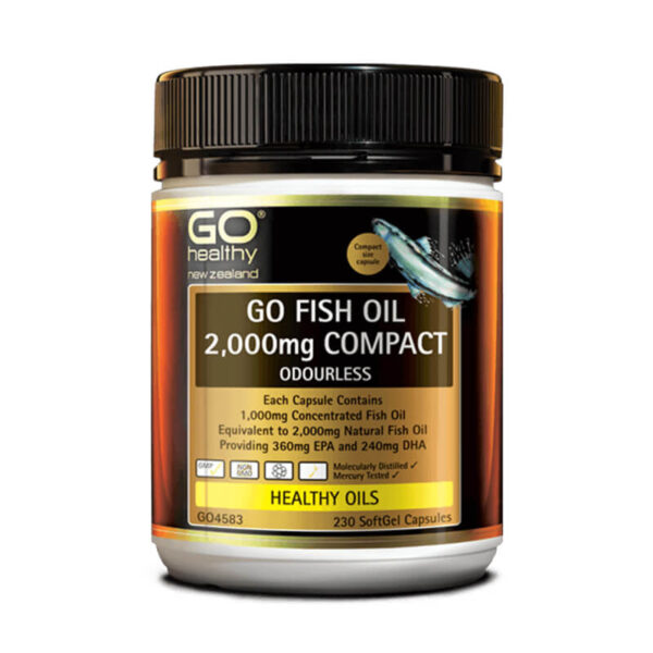 GO HEALTHY FISH OIL 2000MG COMPACK 230CAPS