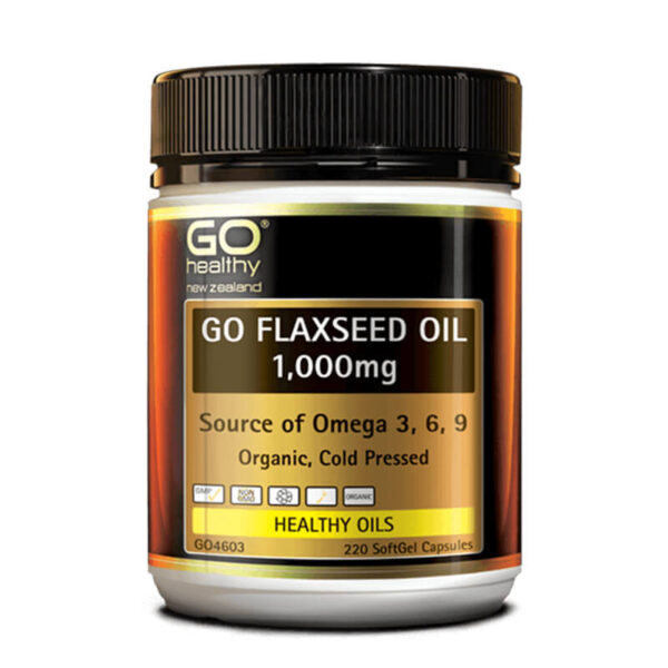GO HEALTHY FLAXSEED OIL 1000MG 220CAPS