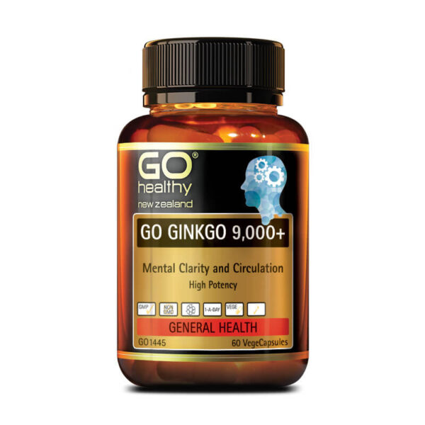 GO HEALTHY GINKO 9000+ 60CAPS
