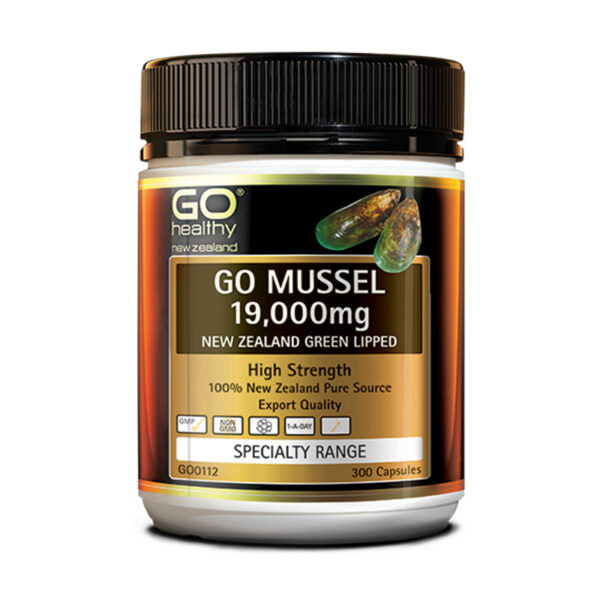 GO HEALTHY GREEN LIPPED MUSSEL 19000MG 300CAPS