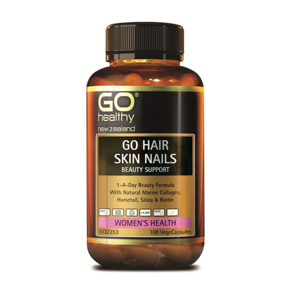 GO HEALTHY HAIR SKIN NAILS BEAUTY SUPPORT 100CAPS