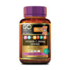 GO HEALTHY KIDS VITAMIN C 260MG ORANGE 60TABS