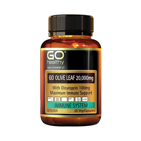GO HEALTHY OLIVE LEAF EXTRACT 20000MG 60CAPS