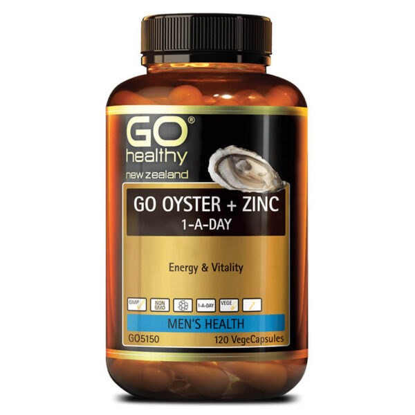 GO HEALTHY OYSTER+ZINC 120CAPS