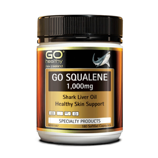 GO HEALTHY SQUALENE 180CAPS