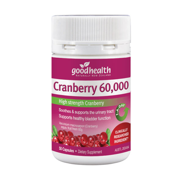 GOOD HEALTH CRANBERRY 60000MG 50CAPS