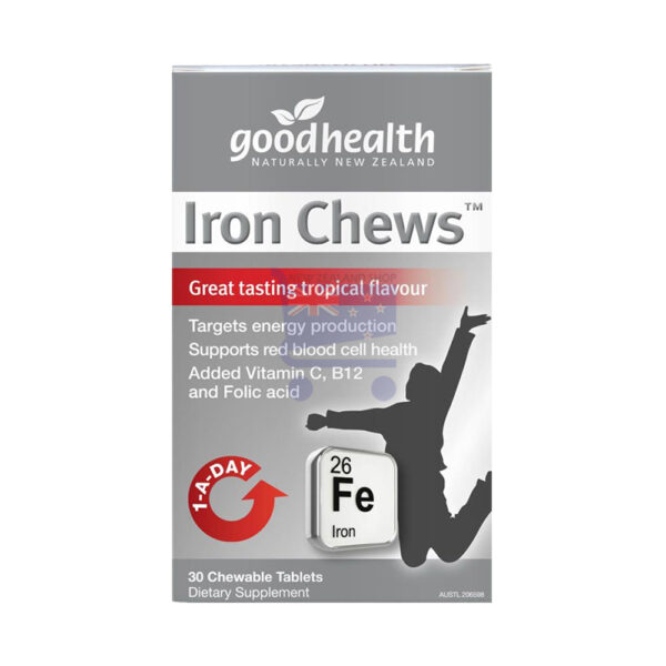 GOOD HEALTH IRON CHEWS 30TABS