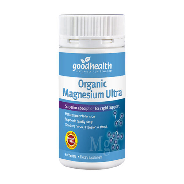GOOD HEALTH ORGANIC MAGNESIUM ULTRA 60TABS