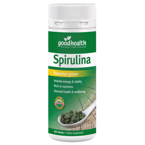 GOOD HEALTH SPIRULINA 200TABS