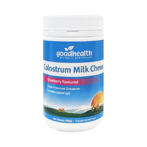 GOOD HEALTH COLOSTRUM CHEWS STRAWBERRY 150TABS