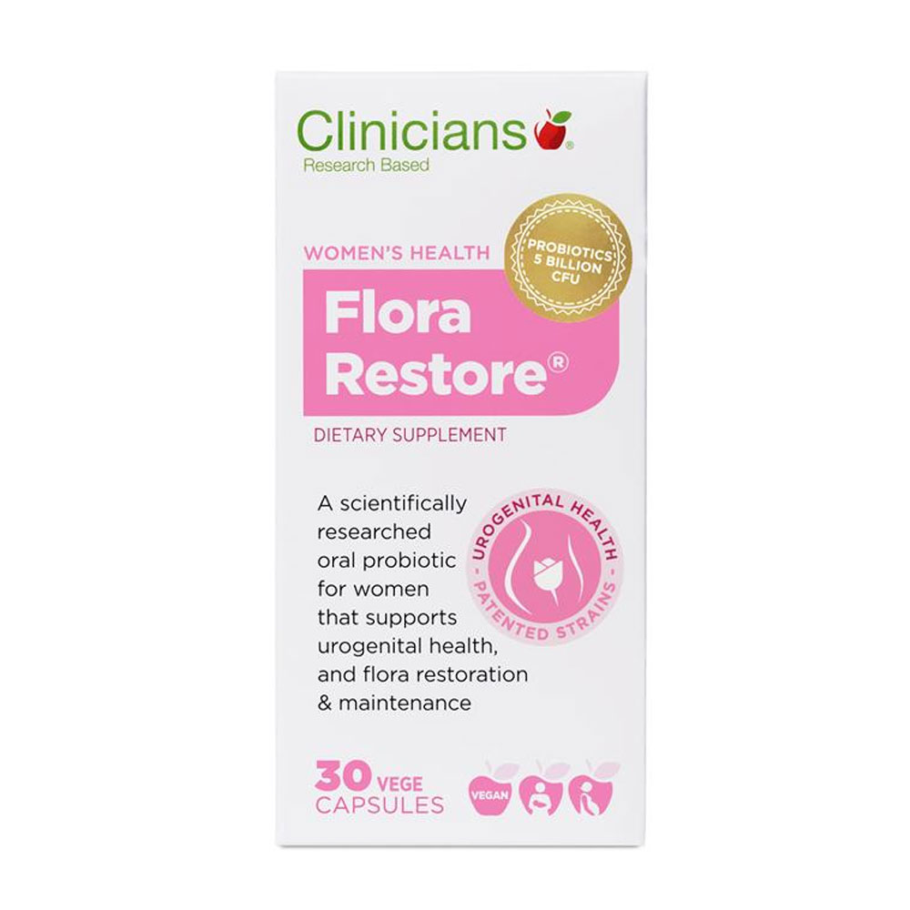 CLINICIANS FLORA RESTORE 30CAPS