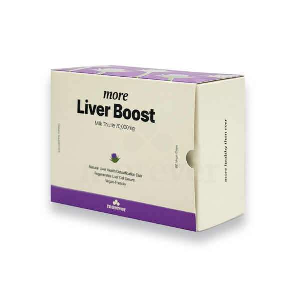 MOREVER MORE LIVER BOOST MILKTHISTLE 60CAPS - Image 5