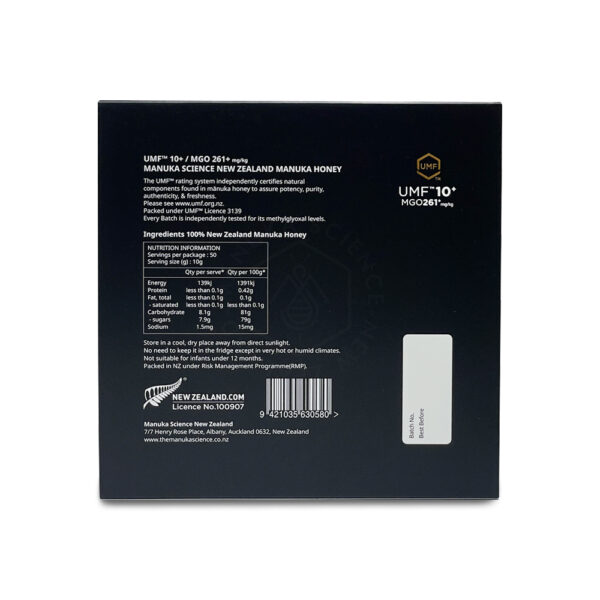 MANUKA SCIENCE MANUKA HONEY UMF 10+ 500G - Image 3