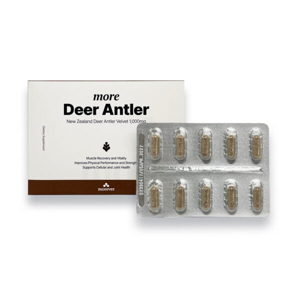 MOREVER MORE DEER ANTLER 60CAPS