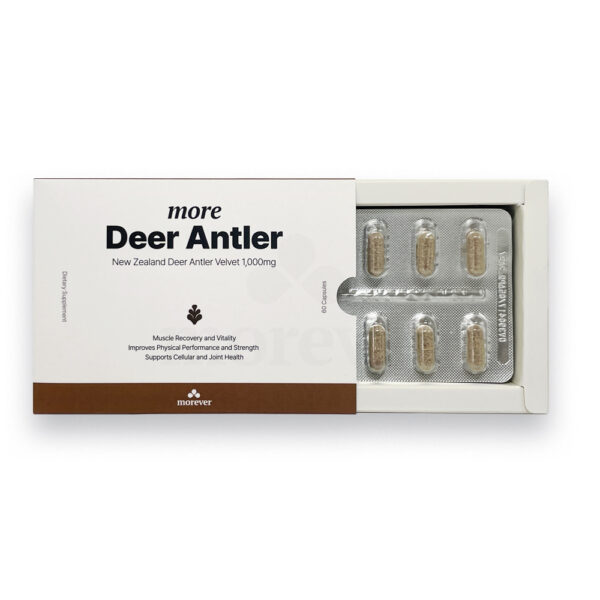 MOREVER MORE DEER ANTLER 60CAPS - Image 3