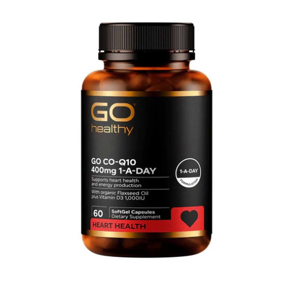 GO HEALTHY CO-Q10 400MG 60CAPS