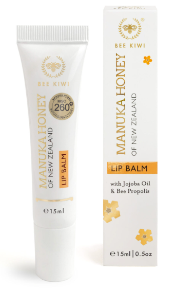NATURES BEAUTY BEE KIWI MANUKA HONEY LIP BALM 15ML